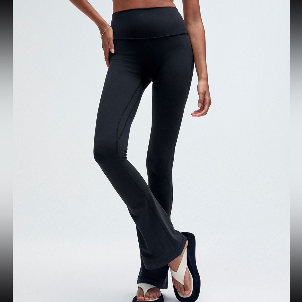 Lululemon Align High Rise Mini Flare Black 4